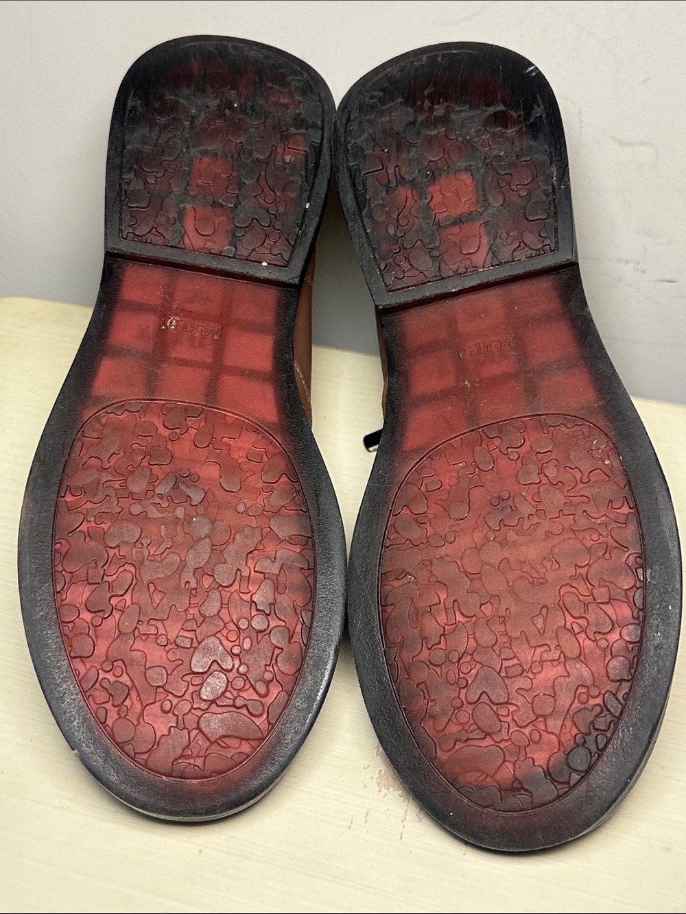 Qin beale Casual Lace-Up Ankle Shoes in Dusty Rose - Picture 8 of 13